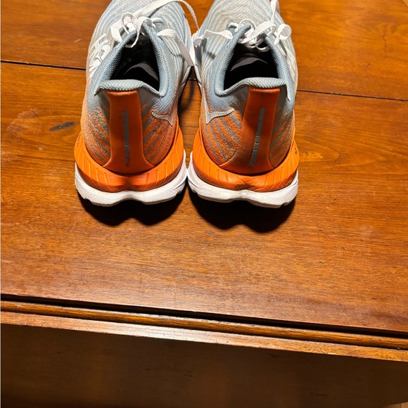 Hoka One One Men’s Blue/Orange Running Profile Shoes Size 12.5 Mach6 - Picture 6 of 9